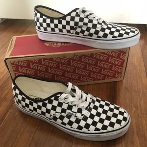 Checkerboard Authentic Vans